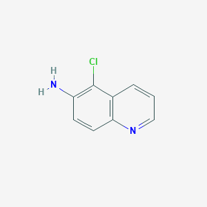 5-Chloroquinolin-6-amine chemical structure (CAS 778516-03-3)