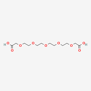 3,6,9,12,15-Pentaoxaheptadecane-1,17-dioic acid chemical structure (CAS 77855-75-5)