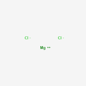 Magnesium chloride chemical structure (CAS 7786-30-3)