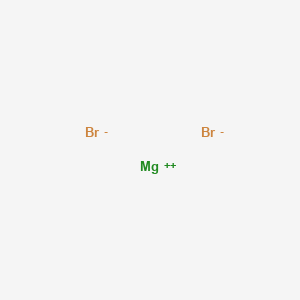 Magnesium bromide chemical structure (CAS 7789-48-2)