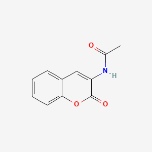 N-(2-Oxo-2H-chromen-3-yl)acetamide chemical structure (CAS 779-30-6)