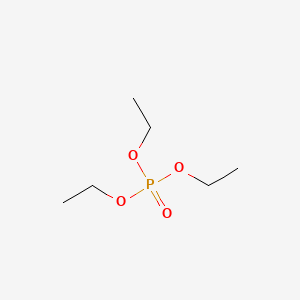 Triethyl phosphate chemical structure (CAS 78-40-0)