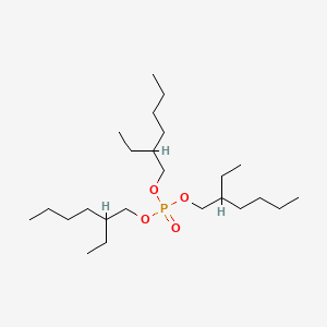 Tris(2-ethylhexyl) phosphate chemical structure (CAS 78-42-2)