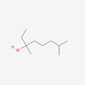 3,7-Dimethyloctan-3-ol chemical structure (CAS 78-69-3)