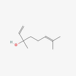 3,7-Dimethylocta-1,6-dien-3-ol chemical structure (CAS 78-70-6)