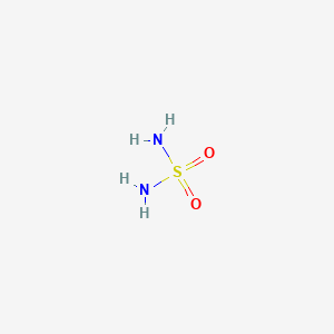 Sulfuric diamide chemical structure (CAS 7803-58-9)
