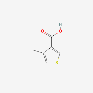 4-Methylthiophene-3-carboxylic acid chemical structure (CAS 78071-30-4)