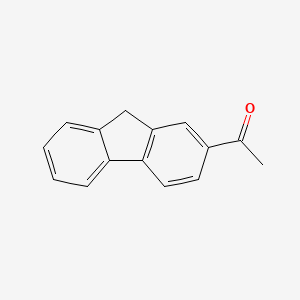 2-Acetylfluorene chemical structure (CAS 781-73-7)
