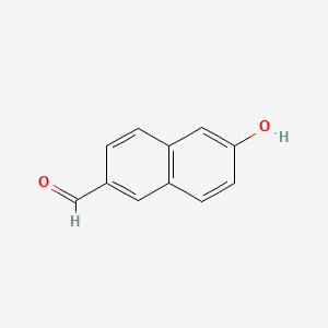 6-Hydroxy-2-naphthaldehyde chemical structure (CAS 78119-82-1)