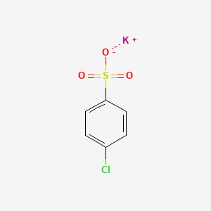 Potassium 4-chlorobenzenesulfonate chemical structure (CAS 78135-07-6)