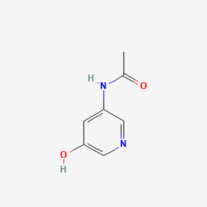 N-(5-Hydroxypyridin-3-yl)acetamide chemical structure (CAS 78156-36-2)