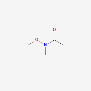 N-Methoxy-N-methylacetamide chemical structure (CAS 78191-00-1)