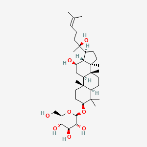 Ginsenoside Rh2 chemical structure (CAS 78214-33-2)