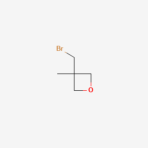 3-(Bromomethyl)-3-methyloxetane chemical structure (CAS 78385-26-9)