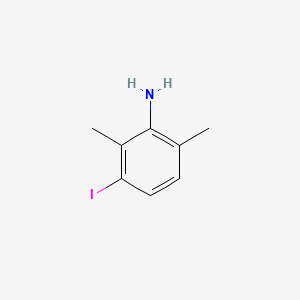 3-Iodo-2,6-dimethylaniline chemical structure (CAS 784107-79-5)