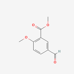 Methyl 5-formyl-2-methoxybenzoate chemical structure (CAS 78515-16-9)