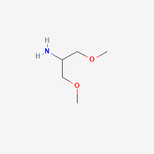 1,3-Dimethoxypropan-2-amine chemical structure (CAS 78531-29-0)