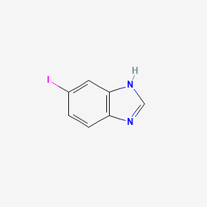 6-Iodo-1H-benzo[d]imidazole chemical structure (CAS 78597-27-0)