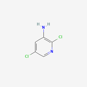 3-Amino-2,5-dichloropyridine chemical structure (CAS 78607-32-6)