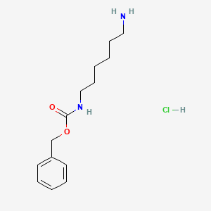 Benzyl (6-aminohexyl)carbamate hydrochloride chemical structure (CAS 78618-06-1)