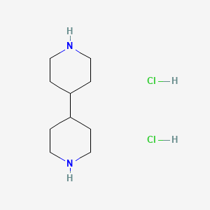 4,4'-Bipiperidine dihydrochloride chemical structure (CAS 78619-84-8)