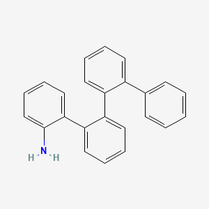 [1,1':2',1'':2'',1'''-Quaterphenyl]-2-amine chemical structure (CAS 787500-74-7)