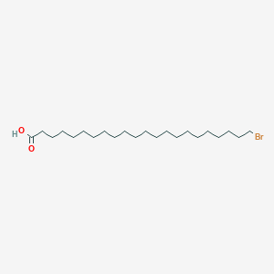 22-Bromodocosanoic acid chemical structure (CAS 78774-39-7)