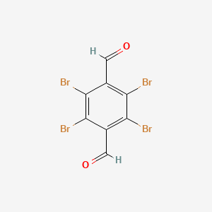 2,3,5,6-Tetrabromoterephthalaldehyde chemical structure (CAS 78831-86-4)