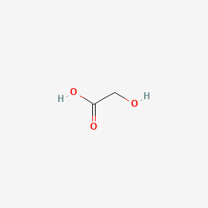 2-Hydroxyacetic acid chemical structure (CAS 79-14-1)