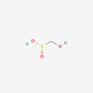 Hydroxymethanesulfinic acid chemical structure (CAS 79-25-4)
