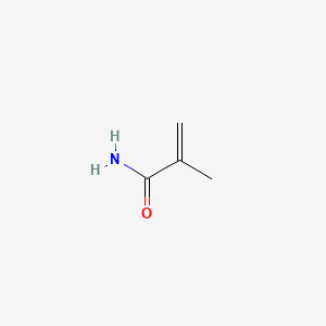 Methacrylamide chemical structure (CAS 79-39-0)