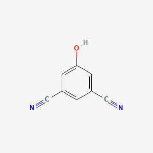 5-Hydroxyisophthalonitrile chemical structure (CAS 79370-78-8)