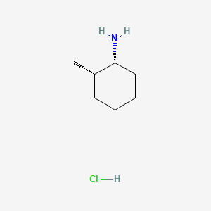(1R,2S)-2-Methylcyclohexylamine Hydrochloride chemical structure (CAS 79389-41-6)