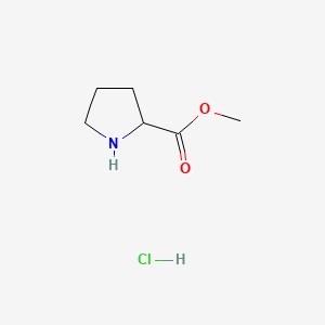 H-DL-Pro-OMe.HCl chemical structure (CAS 79397-50-5)