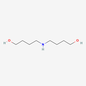 4,4'-Azanediylbis(butan-1-ol) chemical structure (CAS 79448-06-9)