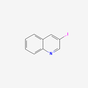 3-Iodoquinoline chemical structure (CAS 79476-07-6)