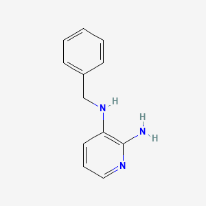 N3-Benzylpyridine-2,3-diamine chemical structure (CAS 79707-12-3)