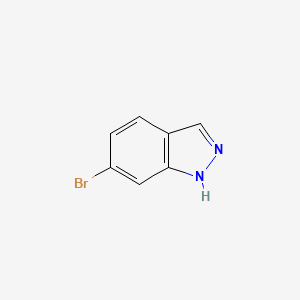 6-Bromo-1H-indazole chemical structure (CAS 79762-54-2)
