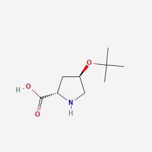 H-Hyp(tBu)-OH chemical structure (CAS 79775-07-8)