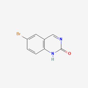 6-Bromoquinazolin-2(1H)-one chemical structure (CAS 79885-37-3)