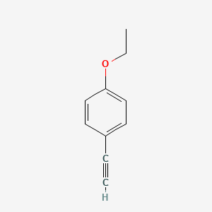 4-Ethoxyphenylacetylene chemical structure (CAS 79887-14-2)