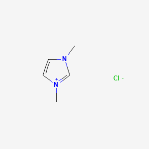 1,3-Dimethyl-1H-imidazol-3-ium chloride chemical structure (CAS 79917-88-7)