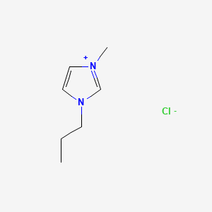 1-Methyl-3-propylimidazolium Chloride chemical structure (CAS 79917-89-8)