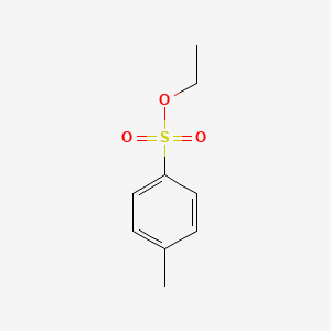 Ethyl 4-methylbenzenesulfonate chemical structure (CAS 80-40-0)