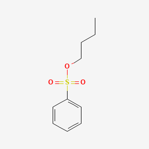 Butyl benzenesulfonate chemical structure (CAS 80-44-4)