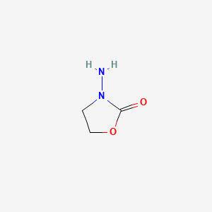 3-Aminooxazolidin-2-one chemical structure (CAS 80-65-9)