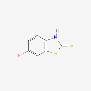 6-Fluorobenzo[d]thiazole-2(3H)-thione chemical structure (CAS 80087-71-4)