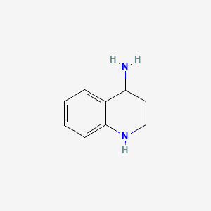 1,2,3,4-Tetrahydroquinolin-4-amine chemical structure (CAS 801156-77-4)