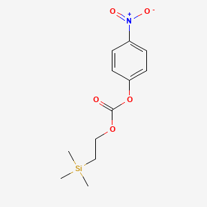 4-Nitrophenyl (2-(trimethylsilyl)ethyl) carbonate chemical structure (CAS 80149-80-0)
