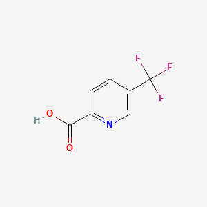 5-(Trifluoromethyl)picolinic acid chemical structure (CAS 80194-69-0)